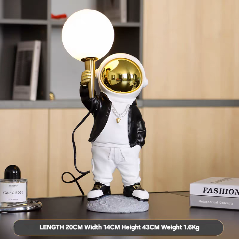 Modern Galaxy Astronaut Table Lamp