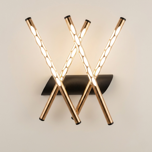 Four Sticks Led Wall Lamp