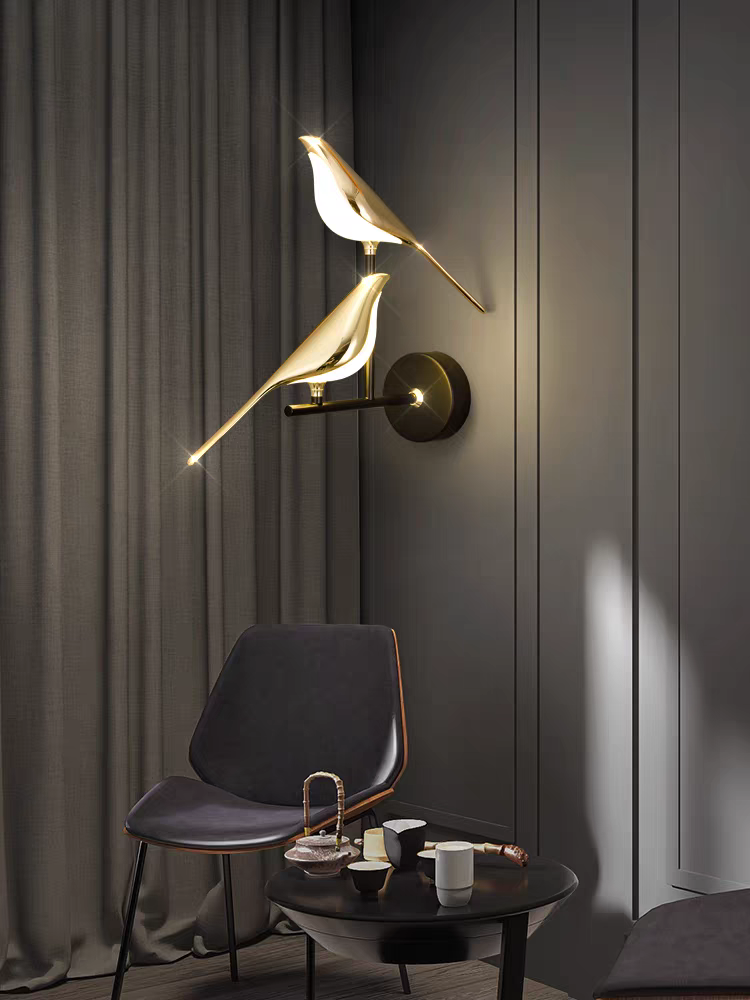 Led Double Sparrow Room Walllamp