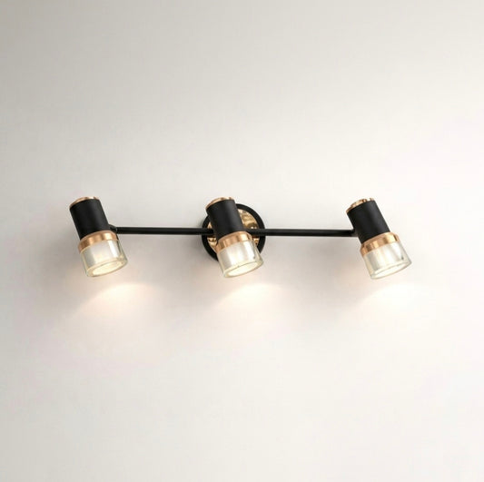 Led Mirror Light SMD 3 Light Adjustable Rose Gold