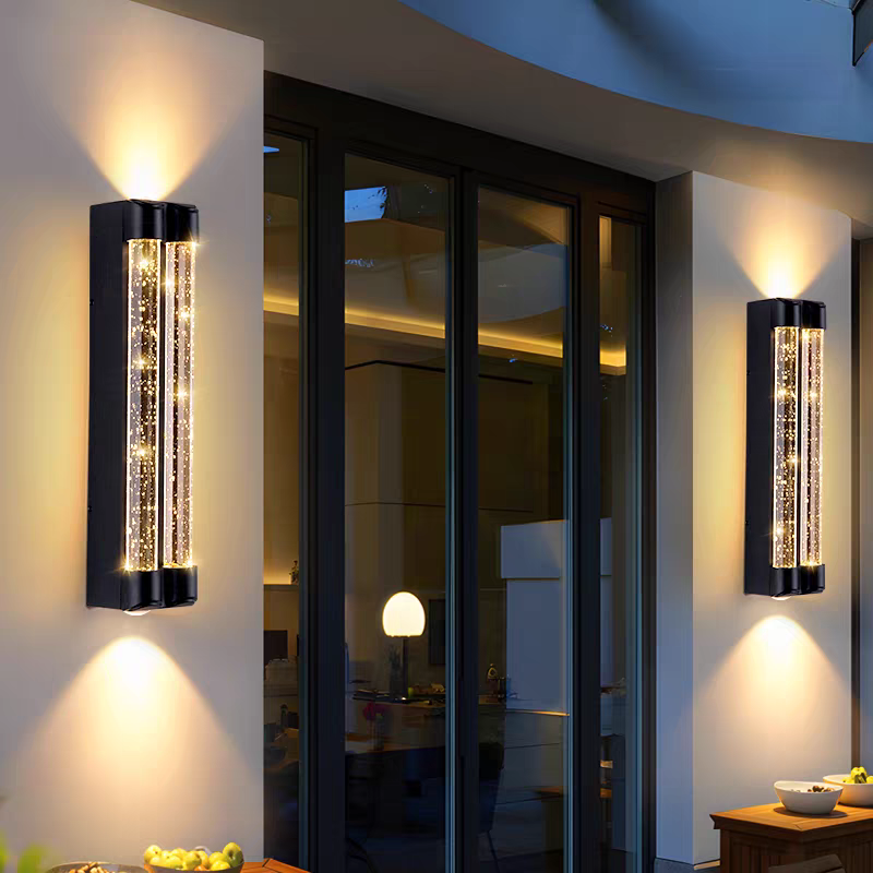 Double Crystal COB Outdoor Light