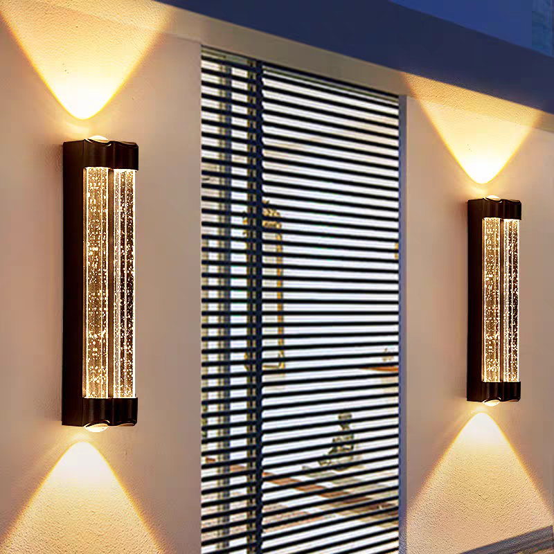 Double Crystal COB Outdoor Light