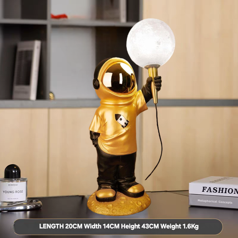 Gangster Modern Galaxy Astronaut Table Lamp