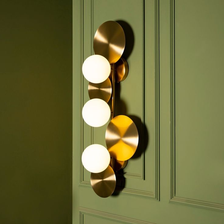 Golden Globe Modern Wall Light