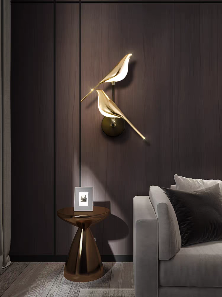 Led Double Sparrow Room Walllamp