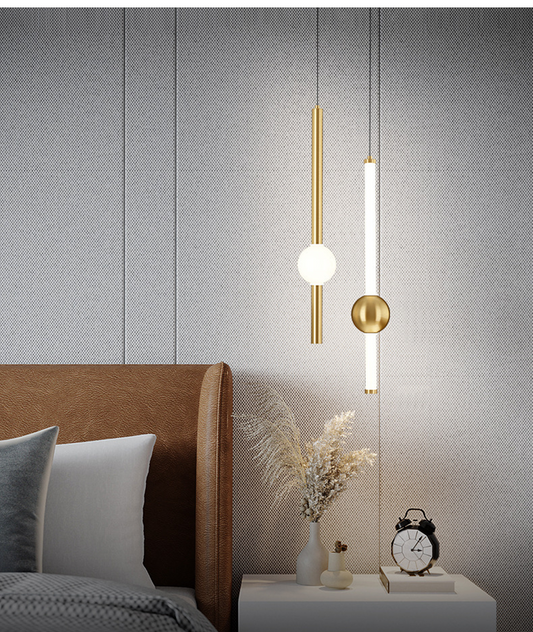 Two Rod Hangings Minimilastic Hanging Lights