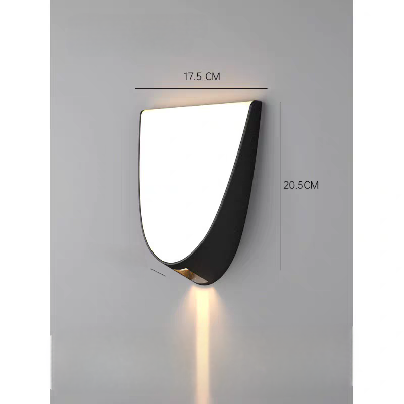 One Sided Led Outdoor Aryclic Wall Light