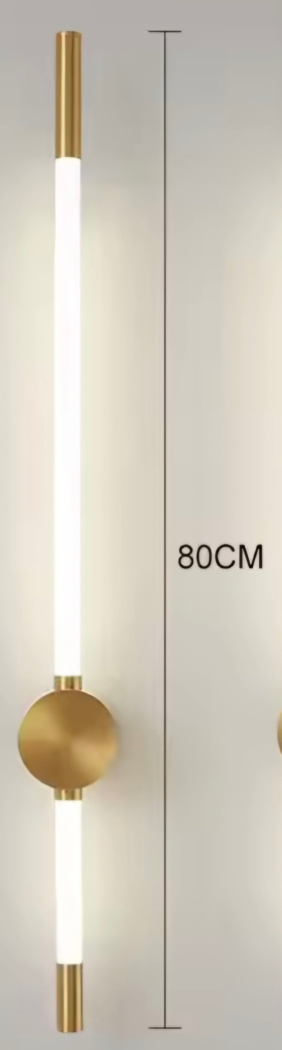 Straight Stick Glow Led Warm Walllight