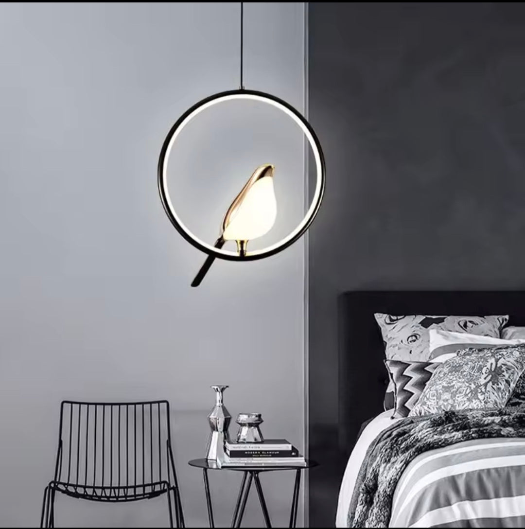 Single Led Sparrow Styled Hanging Light