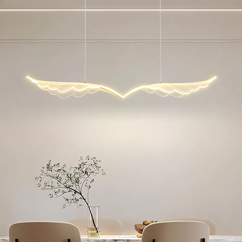 Nordic Golden Aryclic Led Hanging Light