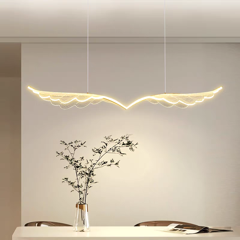 Nordic Golden Aryclic Led Hanging Light