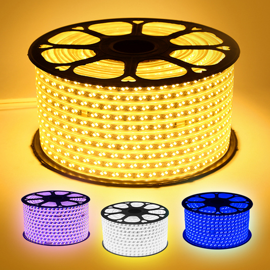 Elastic Double Led Strip Roll 120 Bids With 5 Connector (Power Plug)