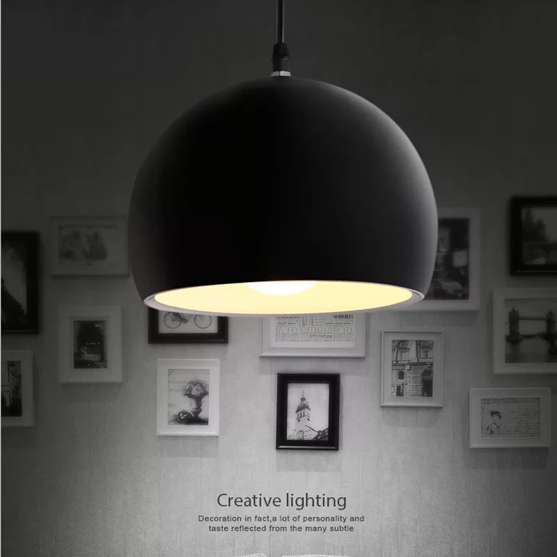 Black Modern Hanging Light