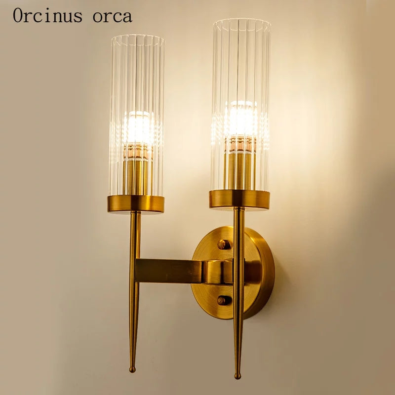 Brass Golden Double Walllight