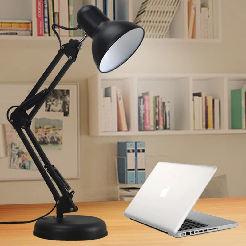 Table Study Lamp Black & White