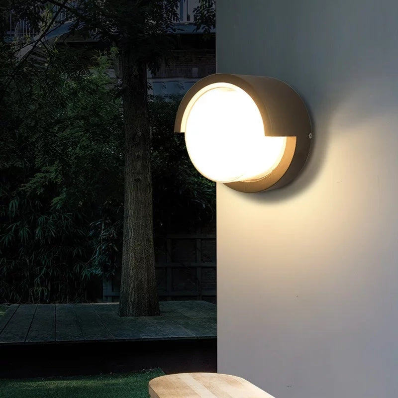 American Style Outdoor Round WallLamp