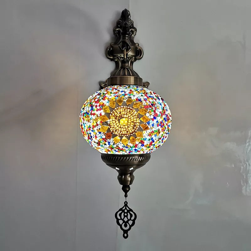 Turkish Mocroccian Multiglass Walllight