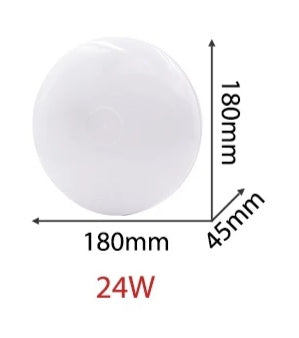 Led Open Celling Surface 24W Round White and Warm