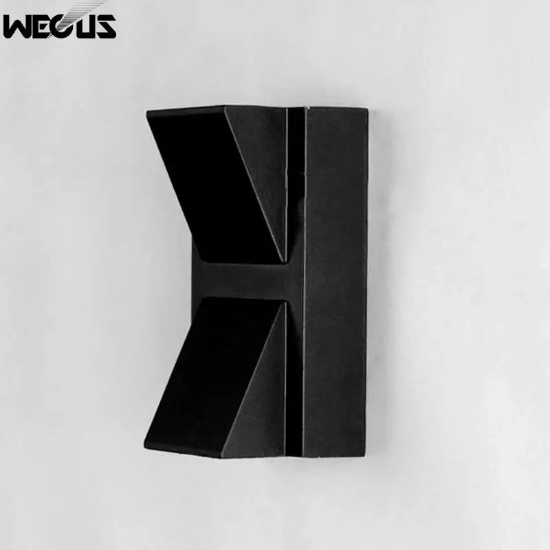 K Shaped Book Led Twoside Outdoor Waterproof Walllight