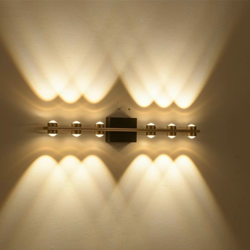 Led COB Mirror Shading Warm Light