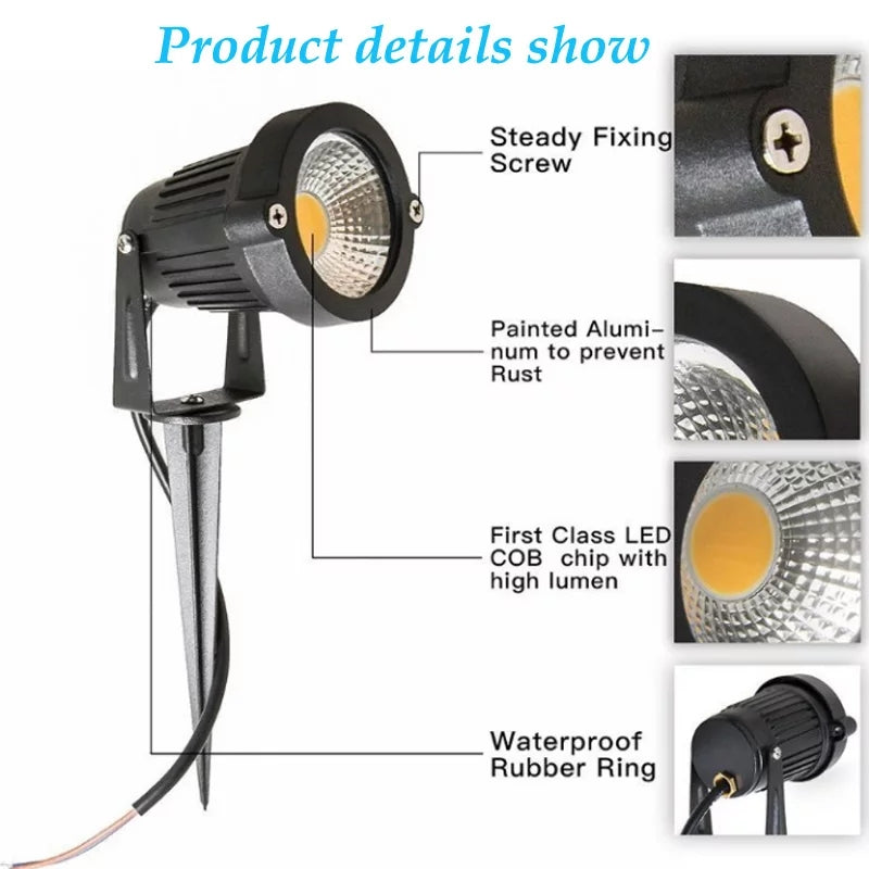 Led 5watts Spike Outdoor Garden Light