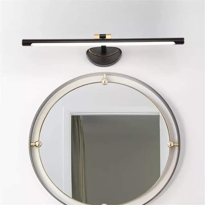 Black Gold Metallic Led 3option Mirror Light