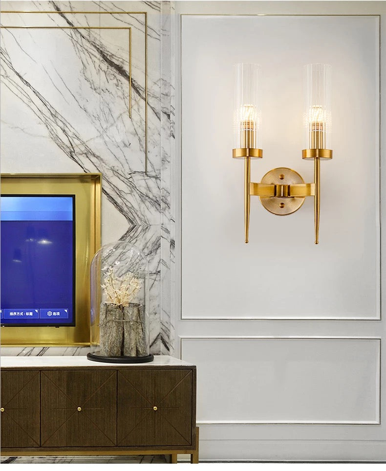 Brass Golden Double Walllight