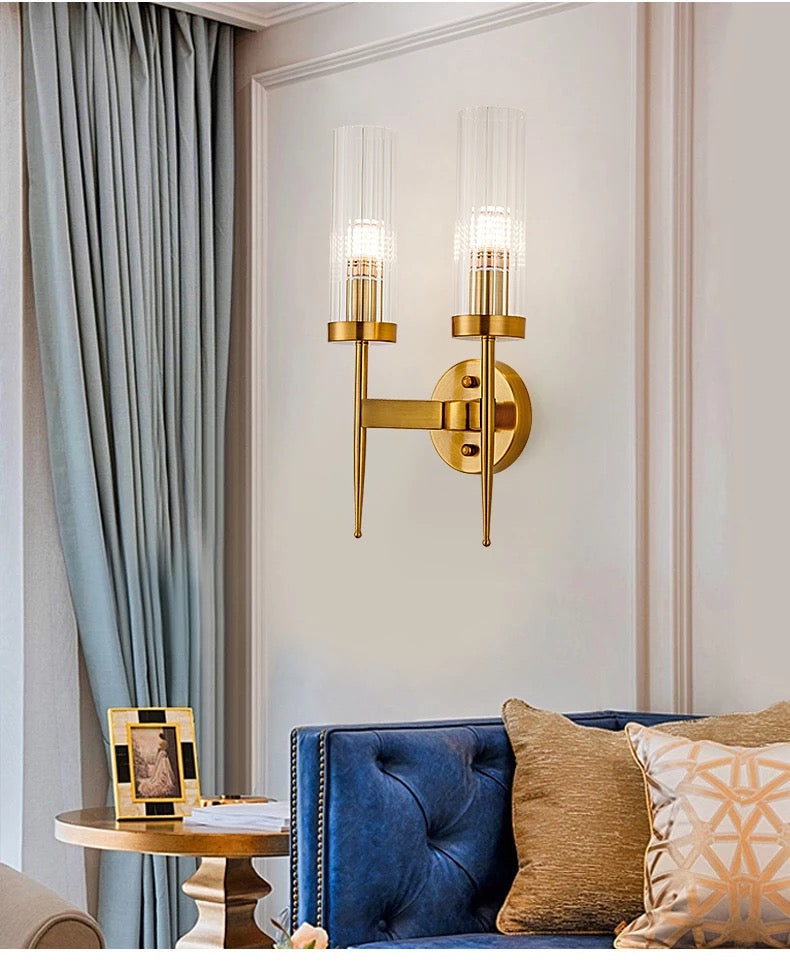 Brass Golden Double Walllight