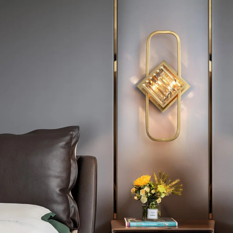 Modern Antique Styled Double Walllight