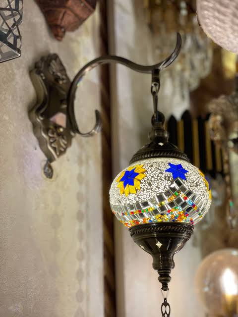 Turkish Mocroccian Multiglass Walllight